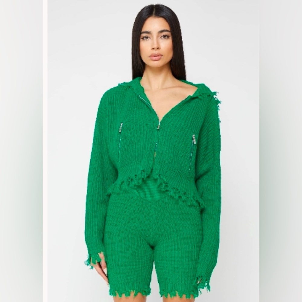 Knitted Jogger Set